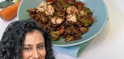 Spicy Chicken Bowl by Dr. Nikita recipe