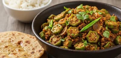 Bhindi Fry (Spicy Okra Masala) recipe