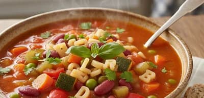 Vegetable Soup with Letri Pasta recipe