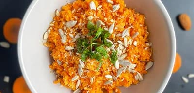 Carrot Salad with Lemon Vinaigrette recipe