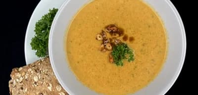 Carrot Soup with Tadka recipe