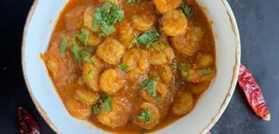 Kadai Prawns recipe