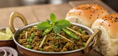 Mumbai Green Mutton Kheema recipe