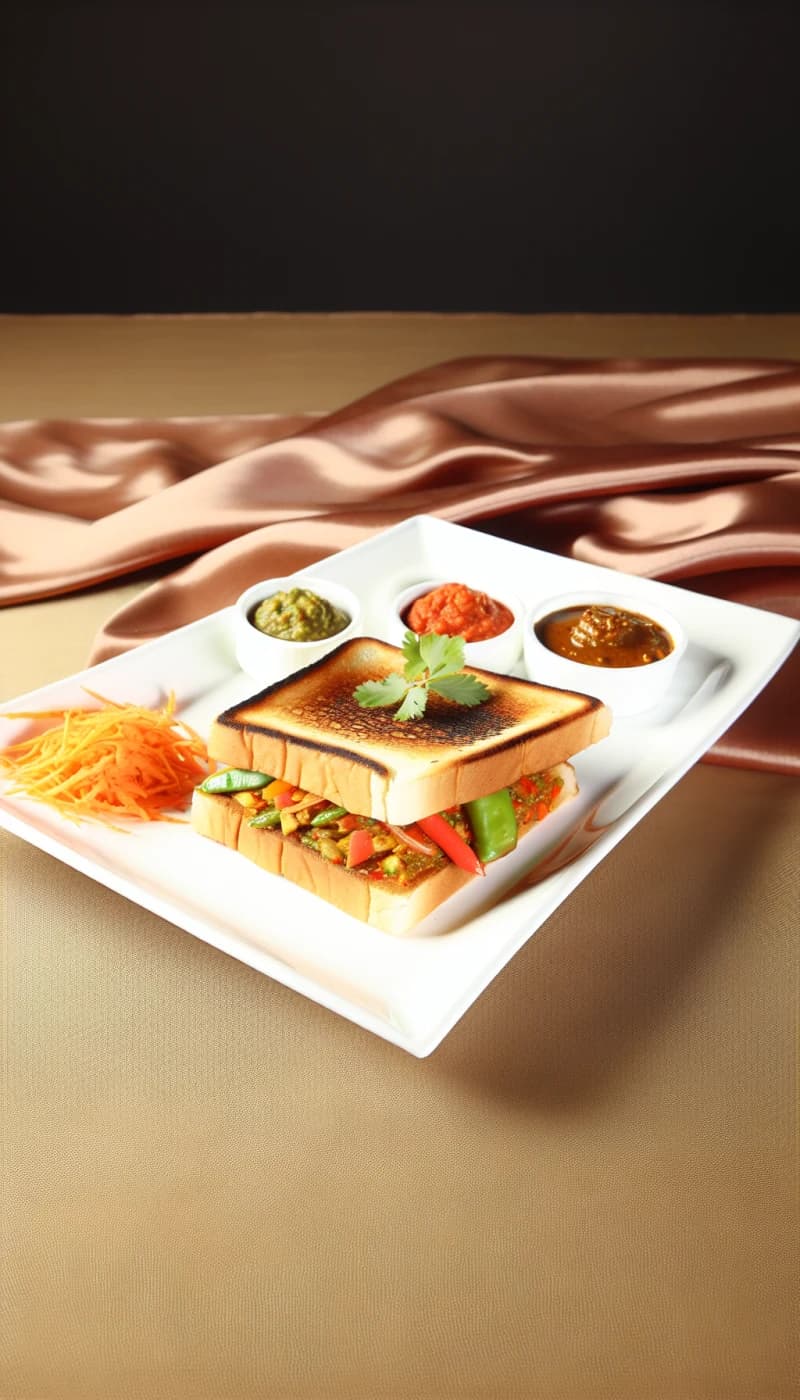 Mumbai Style Masala Toast Sandwich recipe