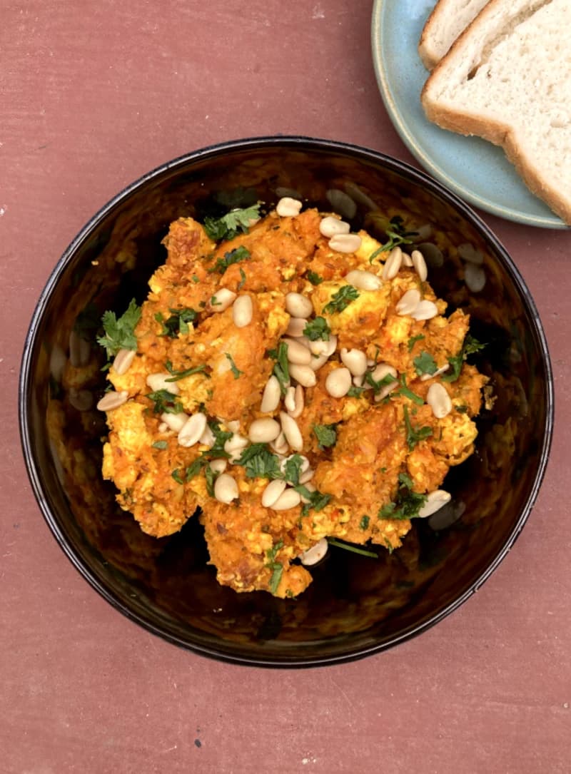 Bread Paneer Poha  recipe