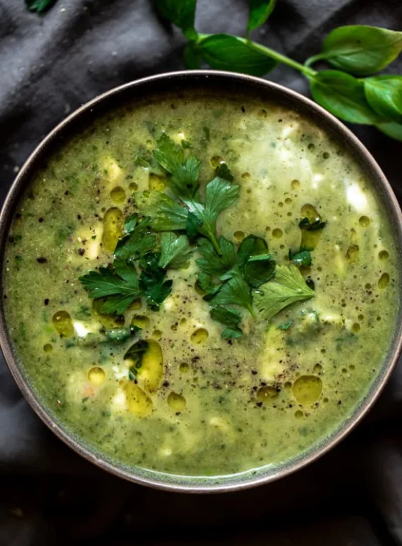 Coconut and Spinach Stew recipe