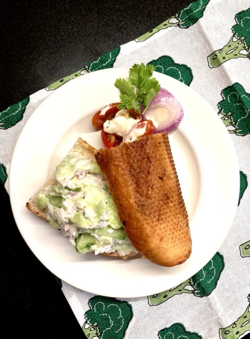 Cucumber Mayo Sandwich  recipe