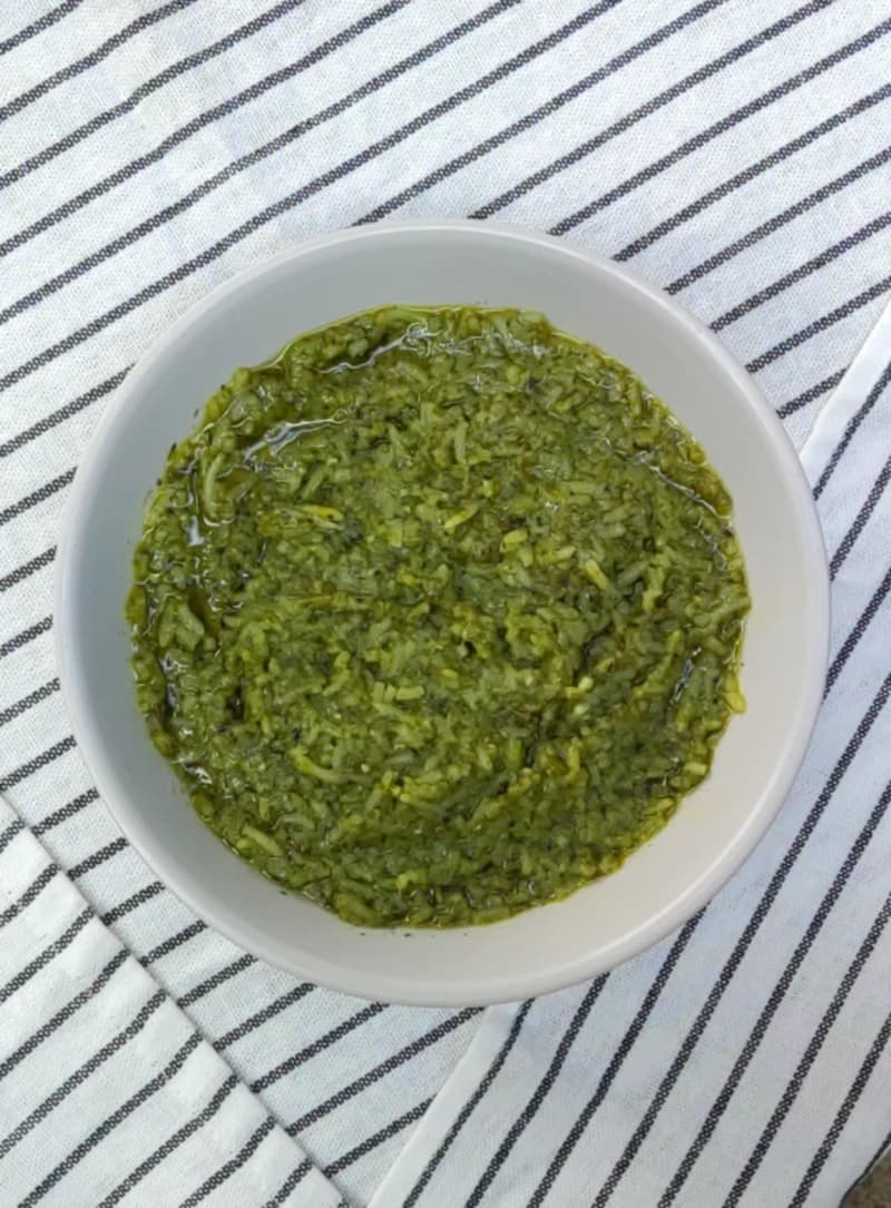 Pudina Palak Khichdi recipe