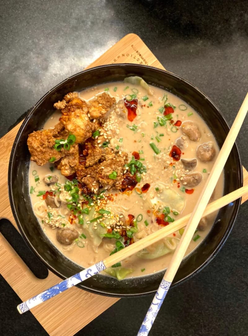 Soy Milk Ramen recipe