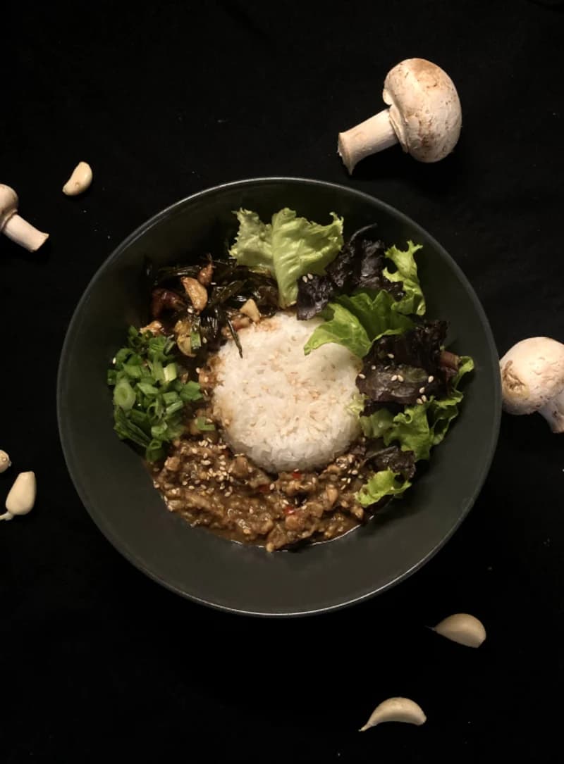 One Pot Mushroom Bowl recipe