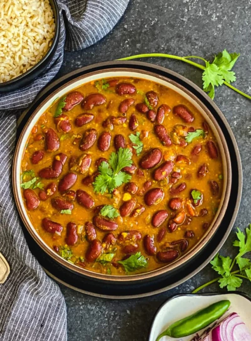 Jain Rajma  recipe