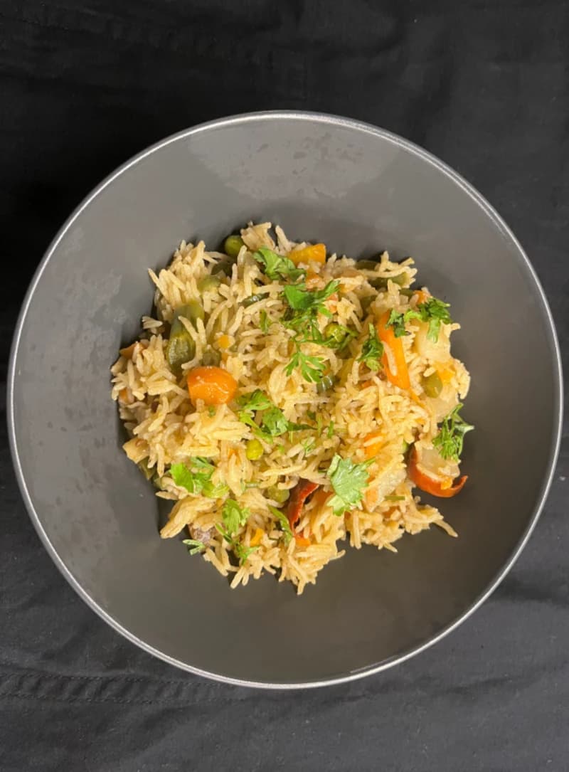 Vegetable Pulao for 4 recipe
