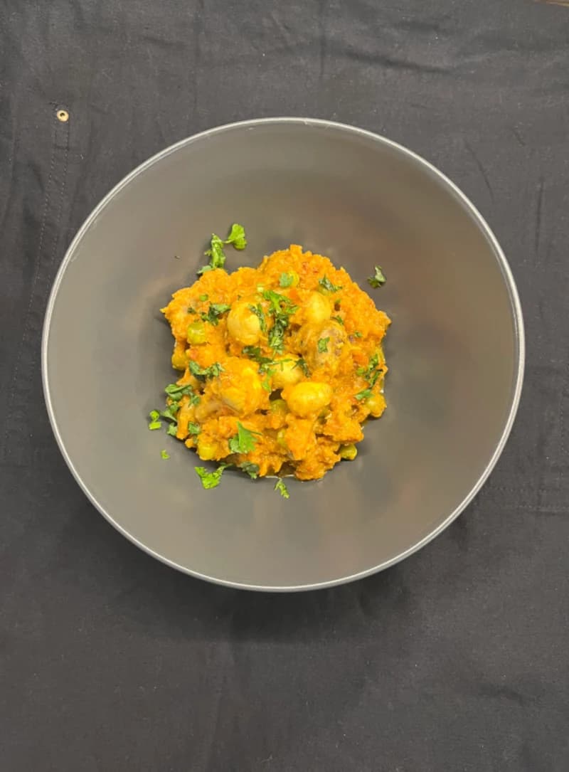 Mushroom Matar recipe