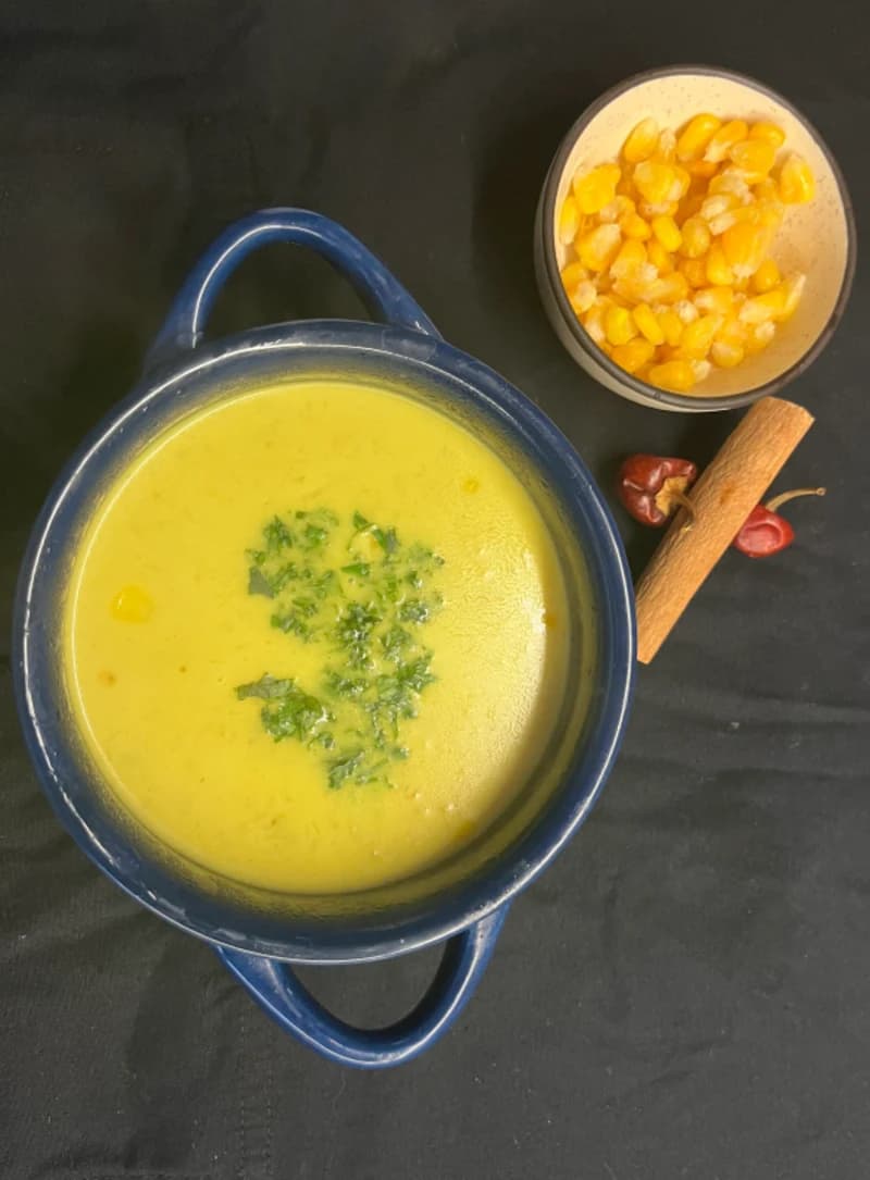 Corn Carrot Stew with Coconut Milk recipe