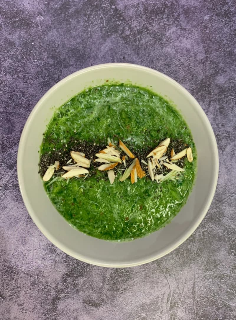 Spinach Banana Apple Smoothie recipe