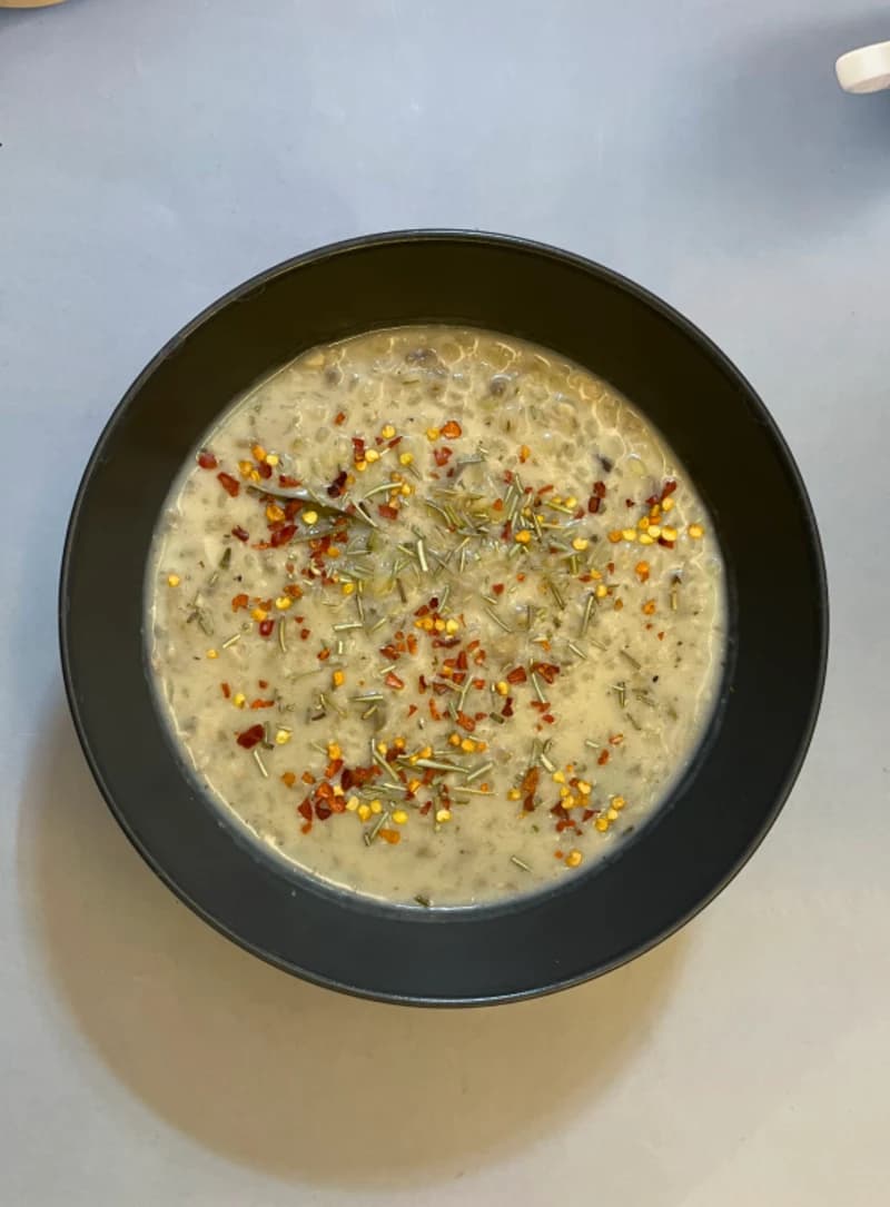 Barley Mushroom Risotto recipe