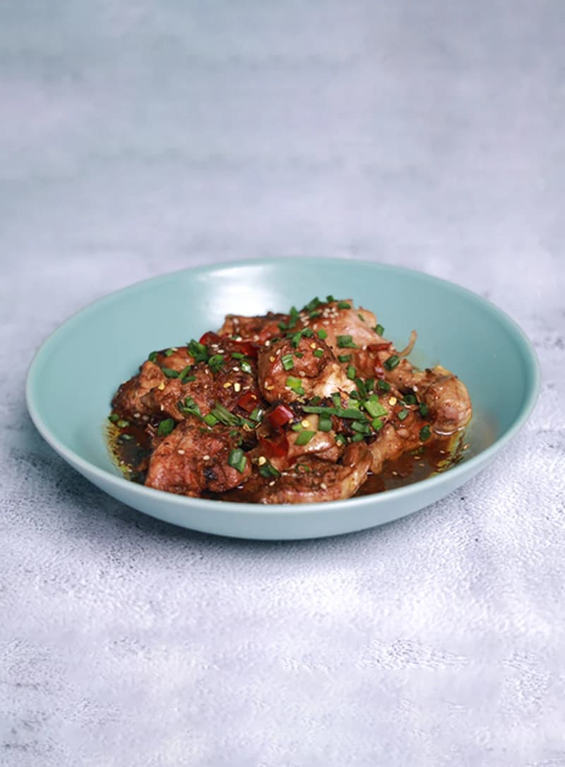 Saucy Pepper Chicken recipe