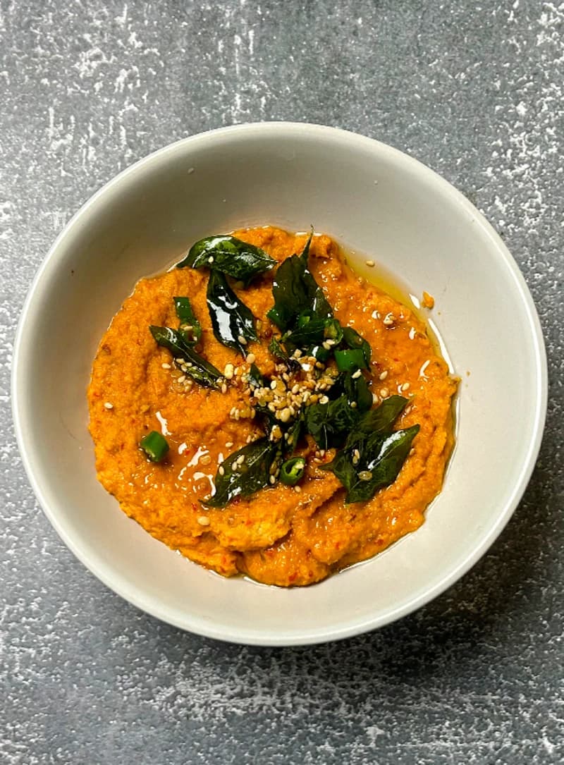 Tomato Peanut Chutney recipe