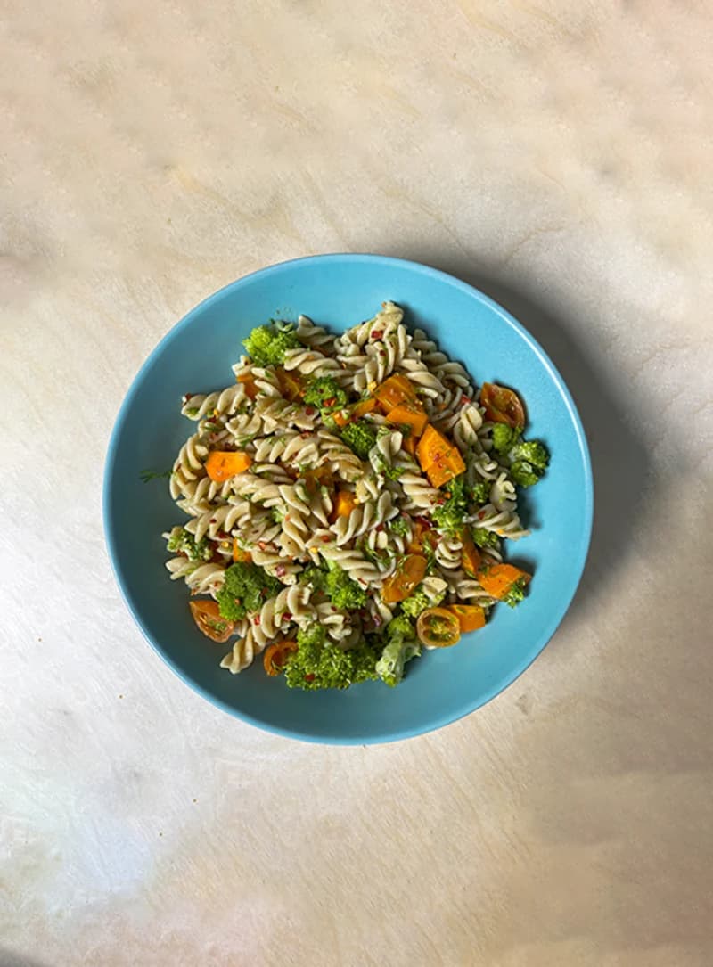 Steamer Basket Pasta recipe