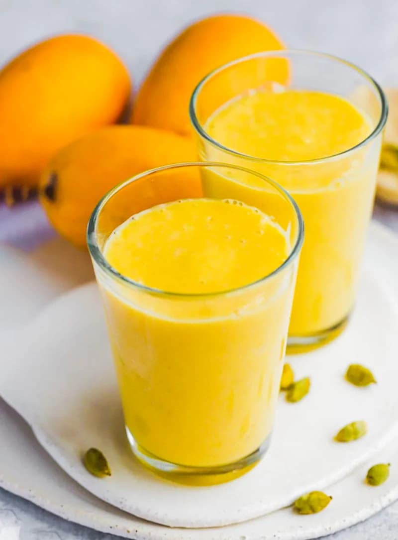 Sugar Free Mango Lassi recipe