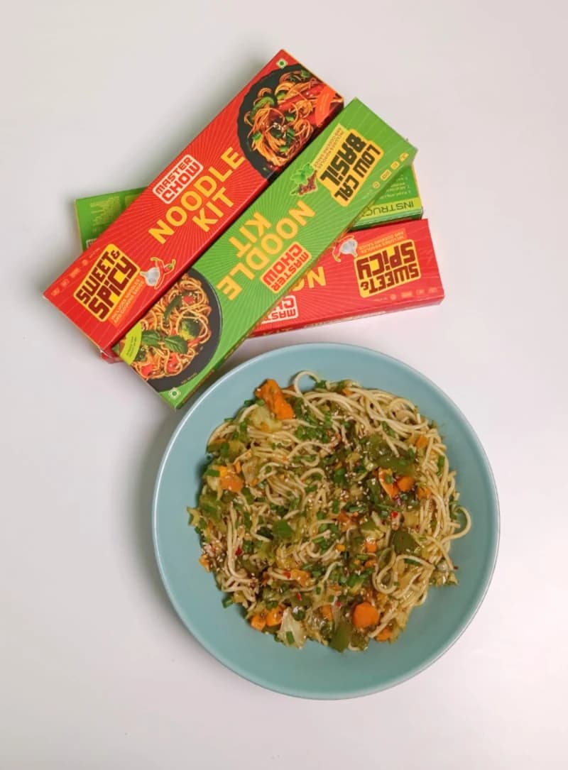 Veg Noodles with MasterChow recipe