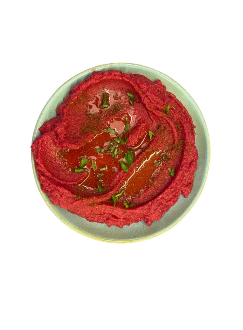 Beetroot Hummus  recipe