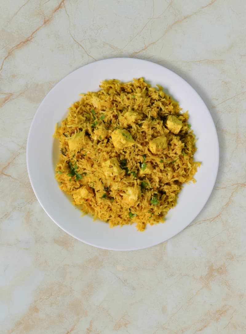 Paneer Pulao for 4 recipe
