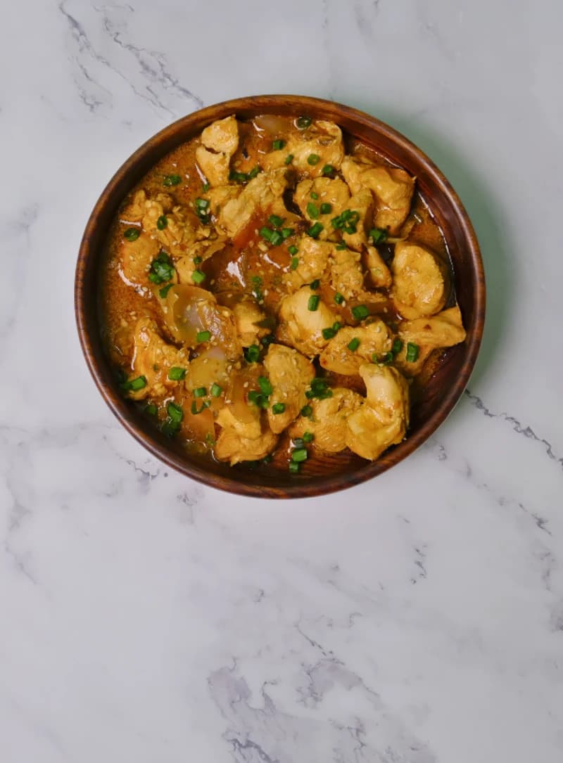 No Fry Schezwan Chicken  recipe