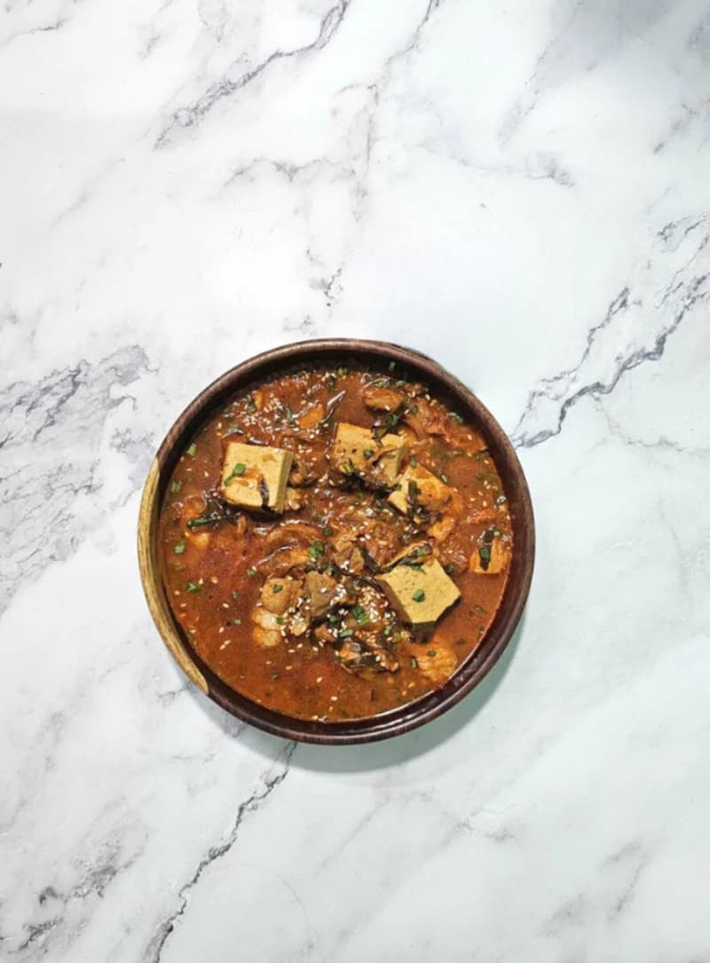 Pork Kimchi Jjigae recipe