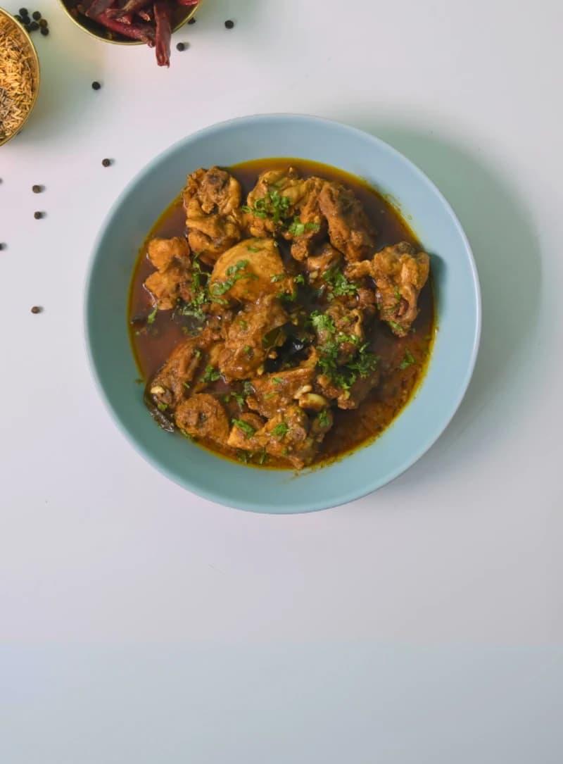 Chicken Ghee Roast (Requires Blender) recipe