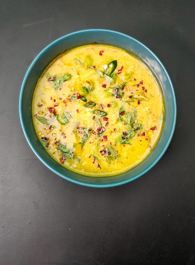 Masoor Dal with Vegetables recipe