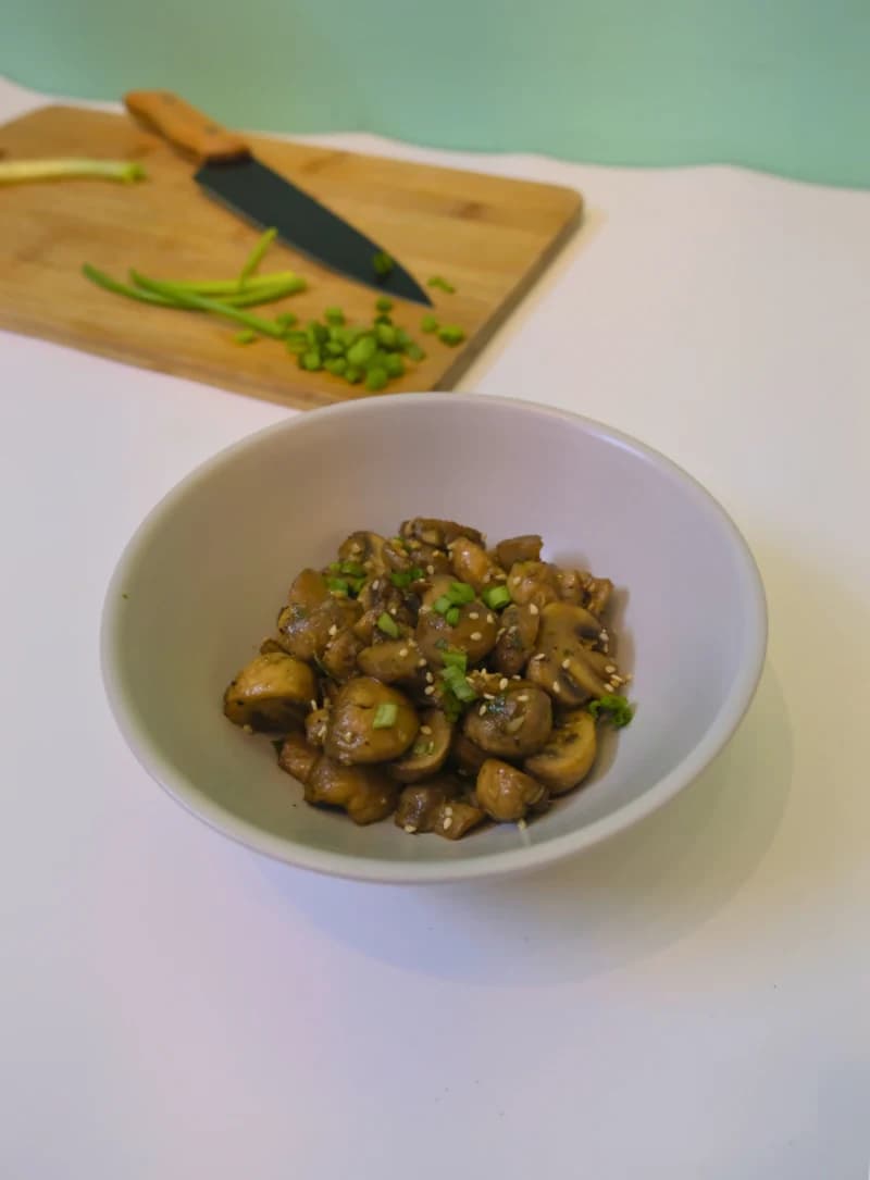 Buttery Garlic Mushrooms recipe