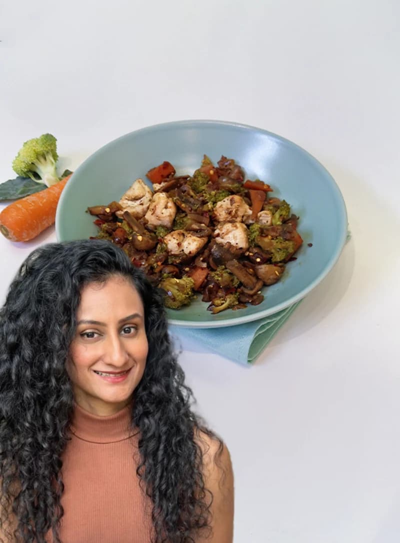 Spicy Chicken Bowl by Dr. Nikita recipe