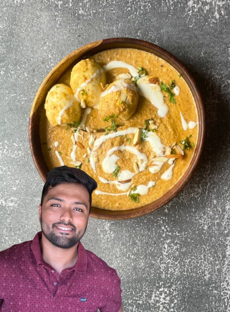 Egg Korma by The Bong Gastronomist recipe