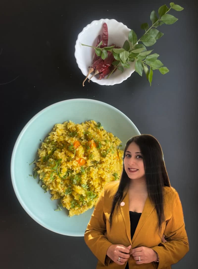 Sambhar Khichdi  by Somewhatchef recipe