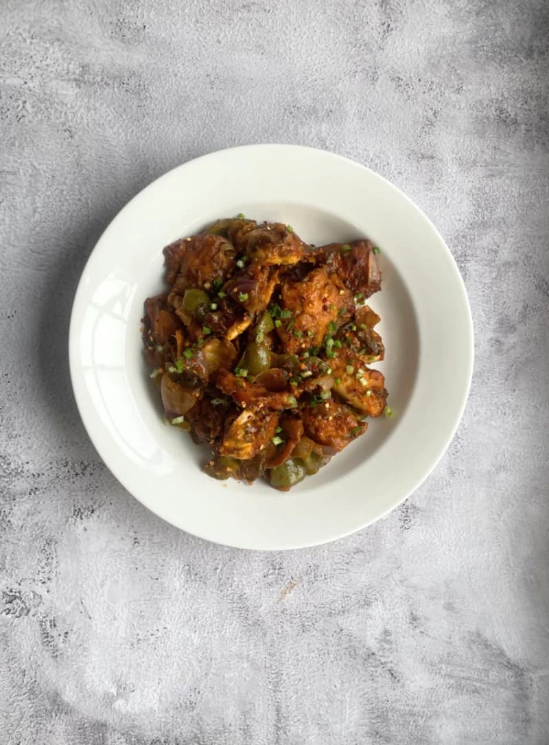 Chilli Chicken Dry recipe