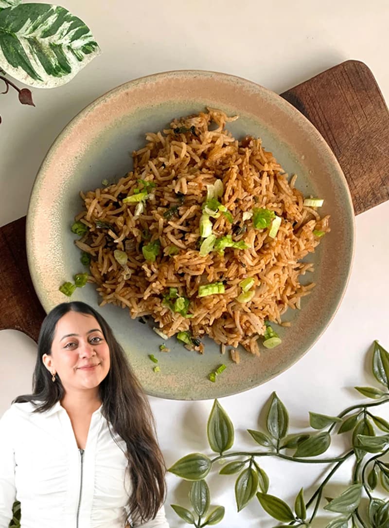Garlic Fried Rice by Aishwarya recipe