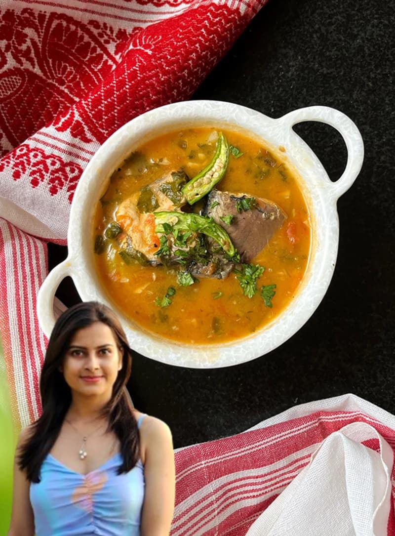 Assamese Style Boiled Fish Curry  by Harshita recipe