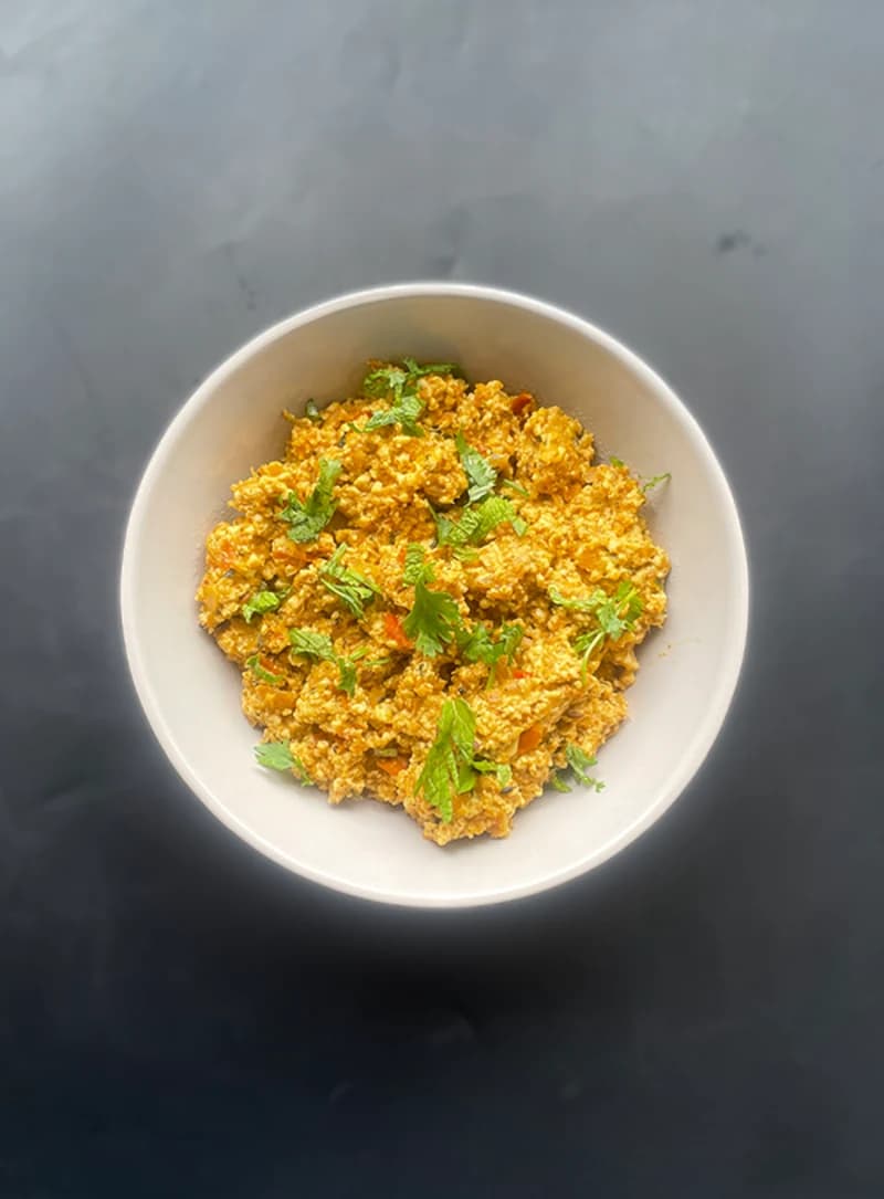 Paneer Bhurji recipe