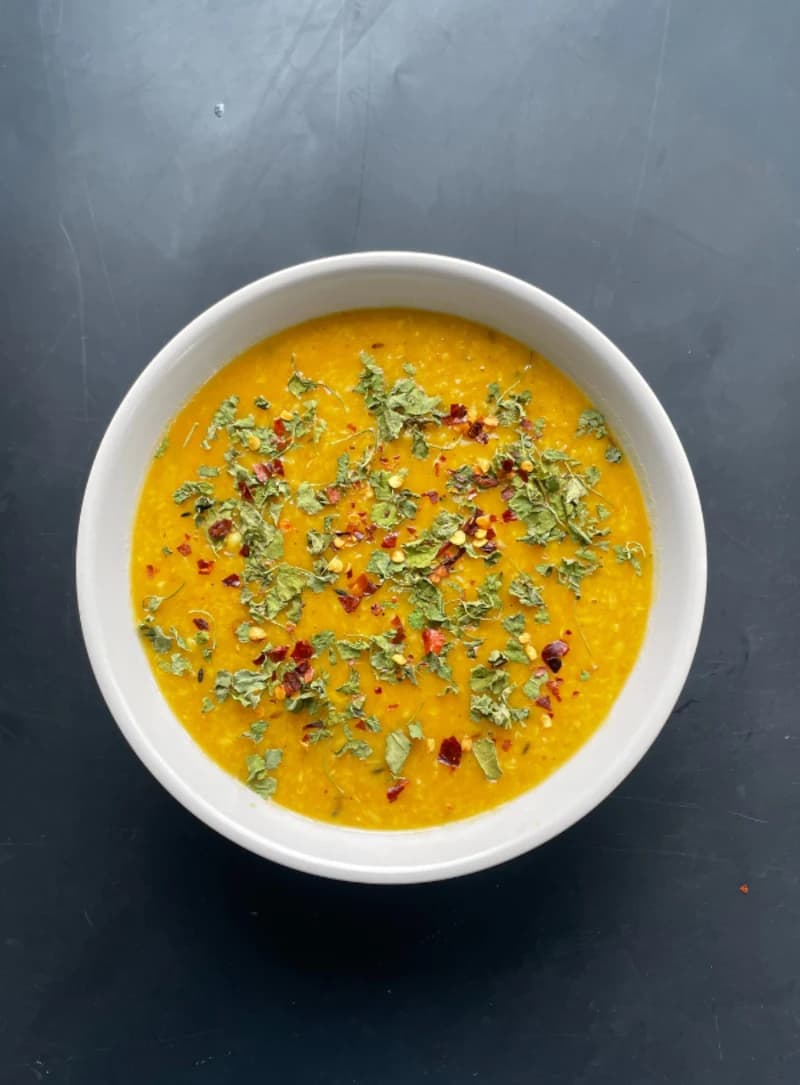 Schezwan Dal recipe