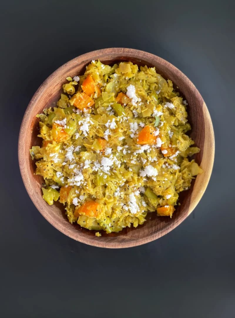 Mix Veg Thoran recipe