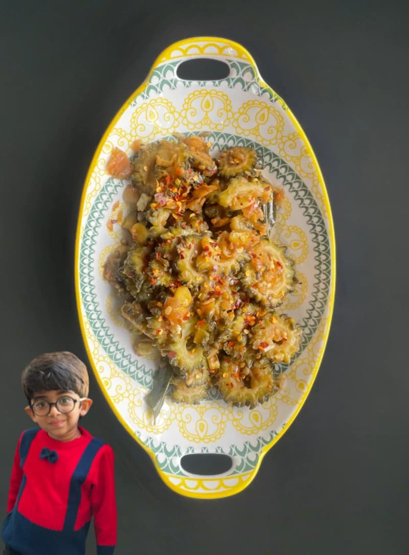 Bitter Gourd Masala by Agniv recipe