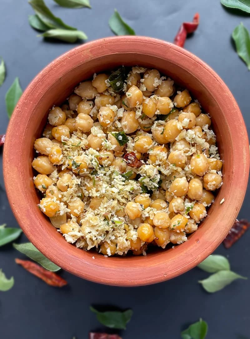 Chickpea Sundal   recipe