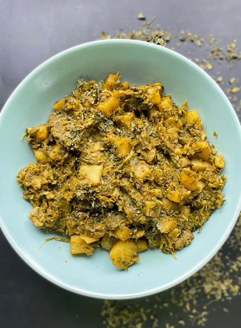 Aloo Methi recipe