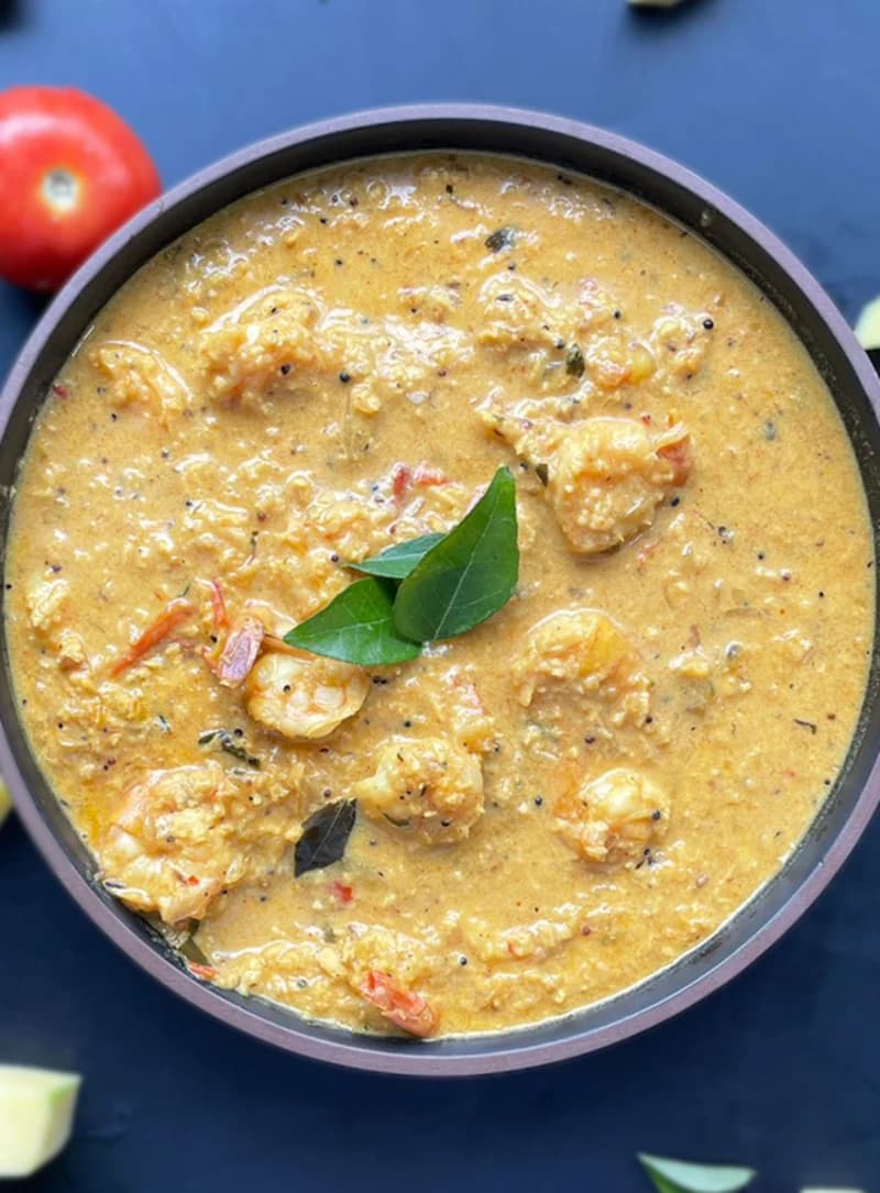 Chemmeen Manga Curry recipe