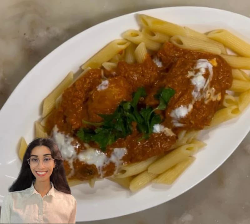 Butter Chicken Pasta by Shreya recipe