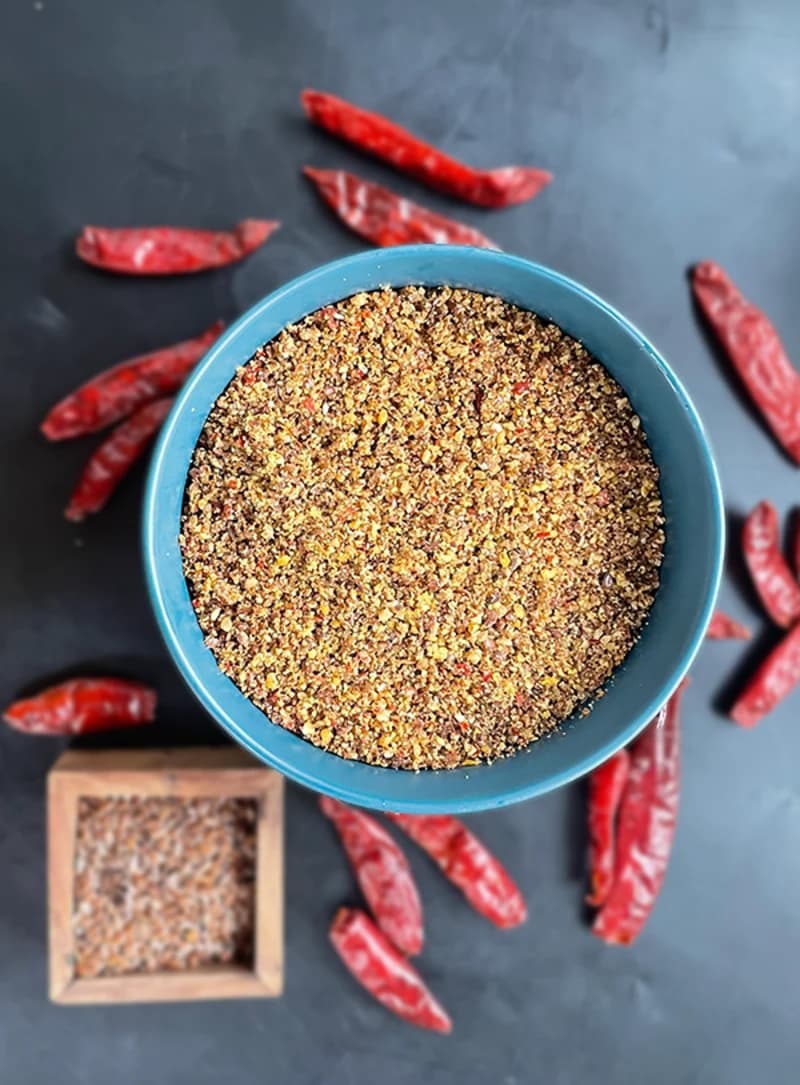 Flaxseed Podi (Powder) recipe