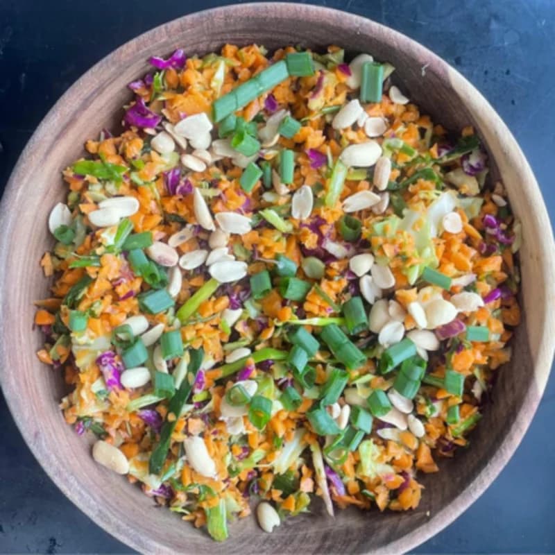 Carrot Salad with Lemon Vinaigrette recipe