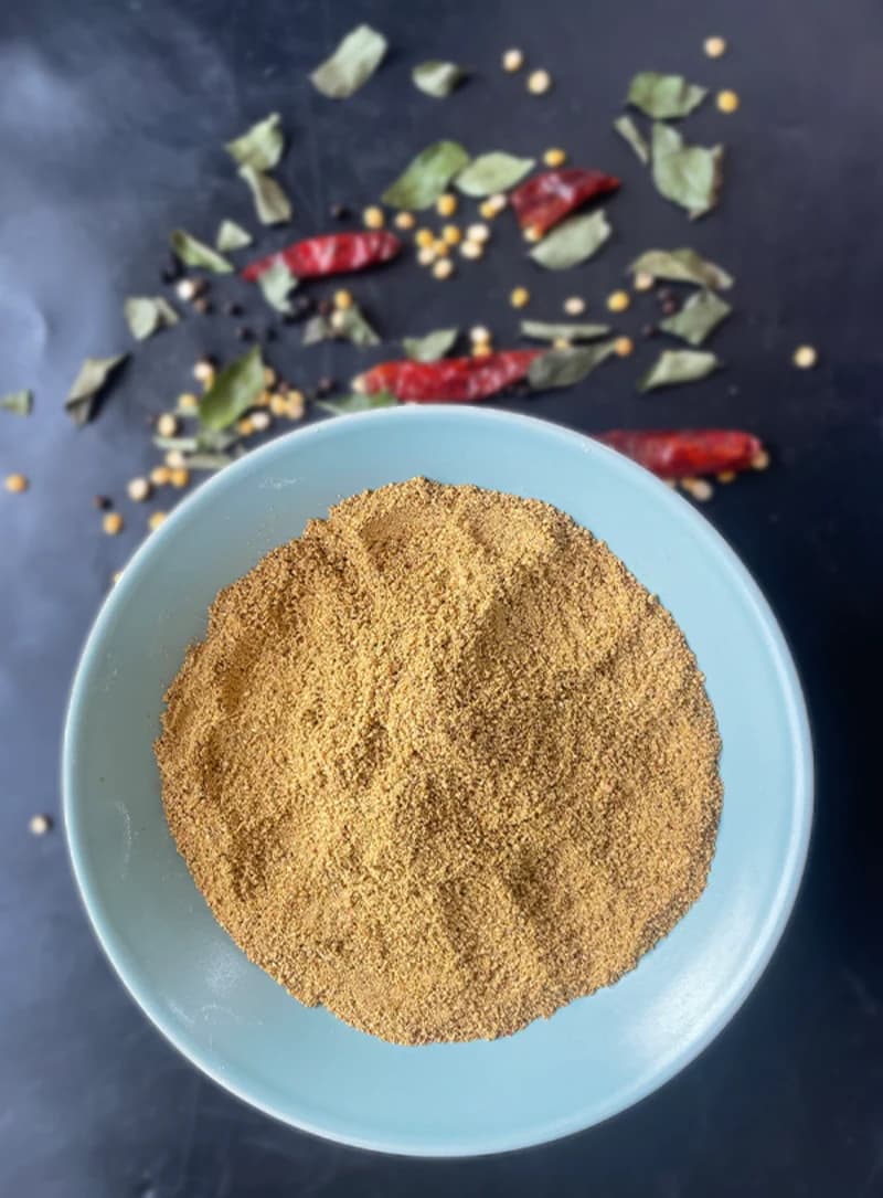 Homemade Sambar Powder recipe