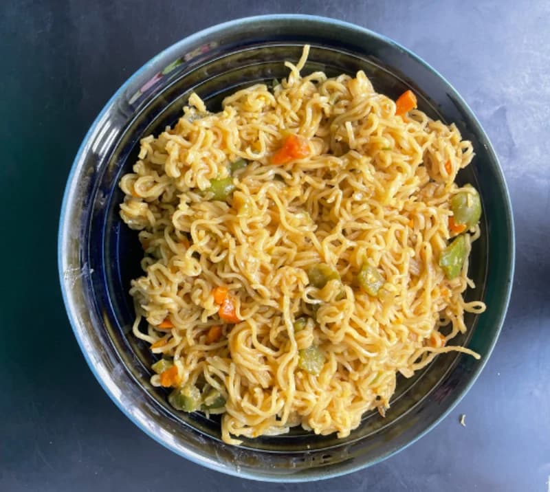 Vegetable Maggi  recipe
